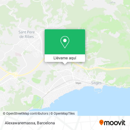 Mapa Alexawaremassa