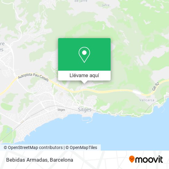 Mapa Bebidas Armadas
