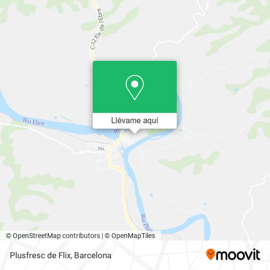 Mapa Plusfresc de Flix