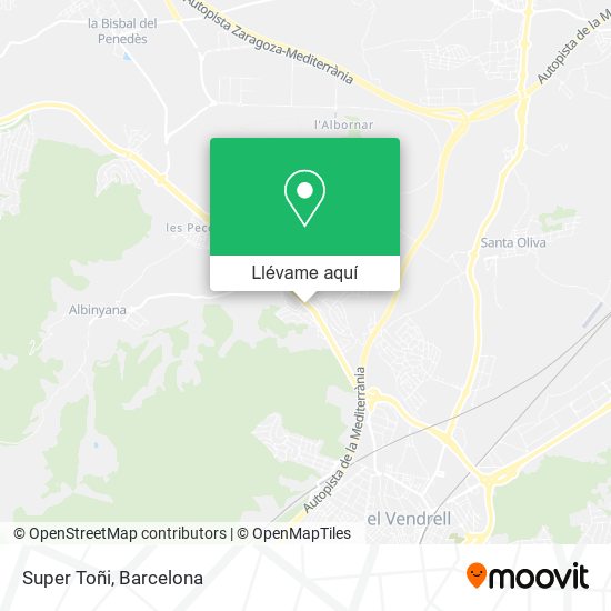 Mapa Super Toñi