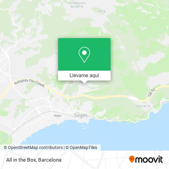 Mapa All in the Box