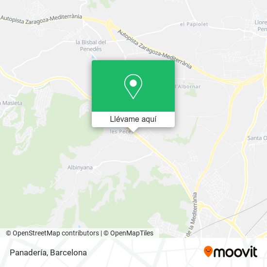 Mapa Panadería