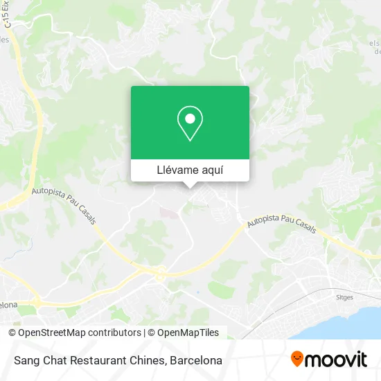 Mapa Sang Chat Restaurant Chines