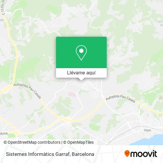Mapa Sistemes Informàtics Garraf