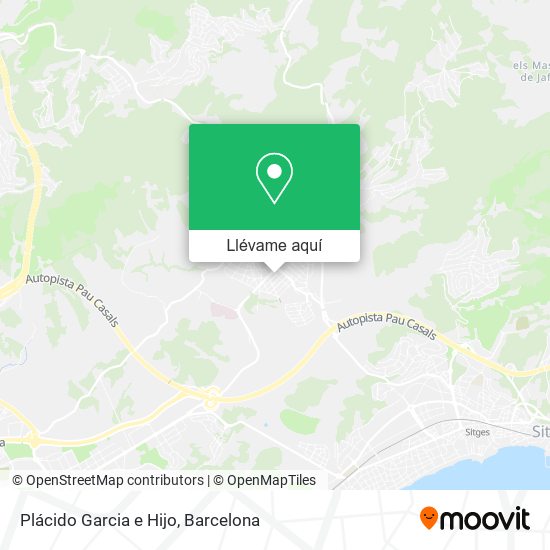 Mapa Plácido Garcia e Hijo