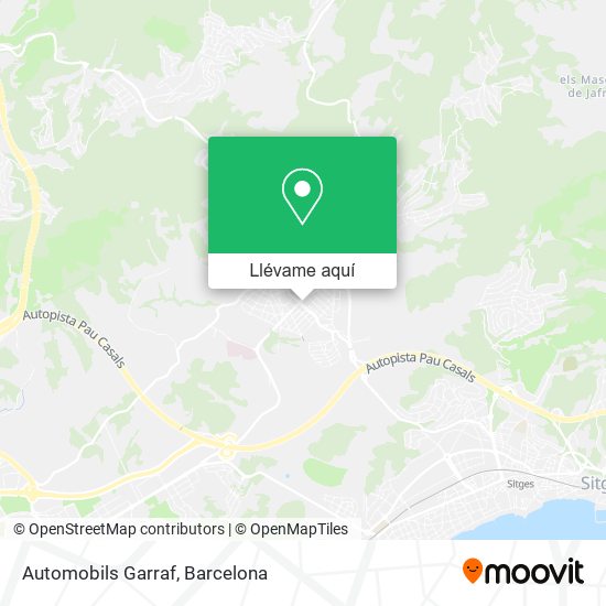 Mapa Automobils Garraf