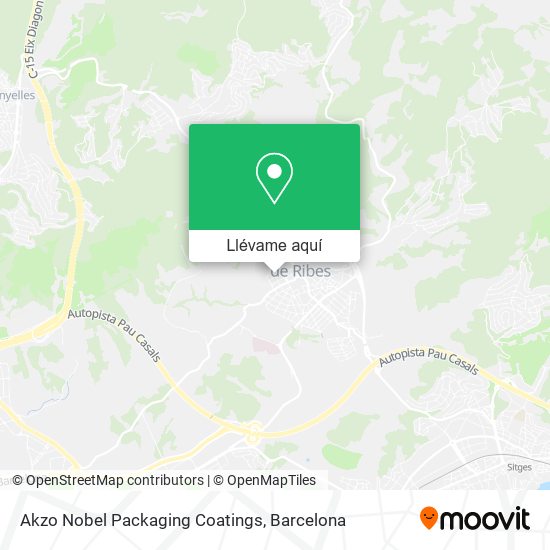 Mapa Akzo Nobel Packaging Coatings