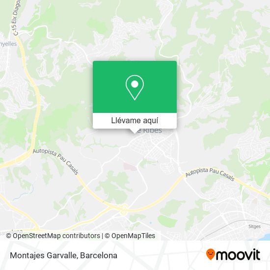 Mapa Montajes Garvalle