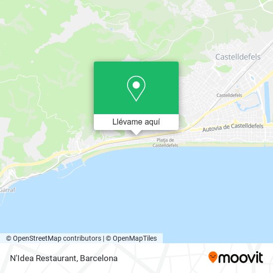 Mapa N'Idea Restaurant