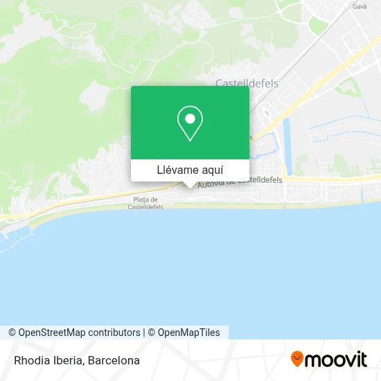Mapa Rhodia Iberia