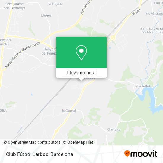 Mapa Club Fútbol Larboc