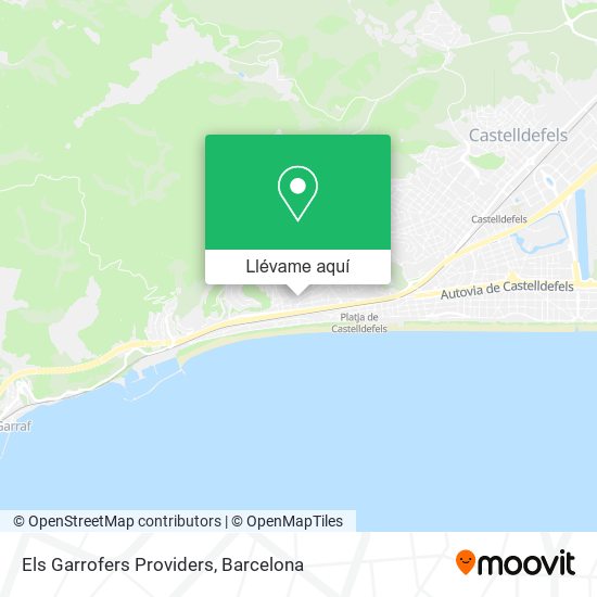 Mapa Els Garrofers Providers