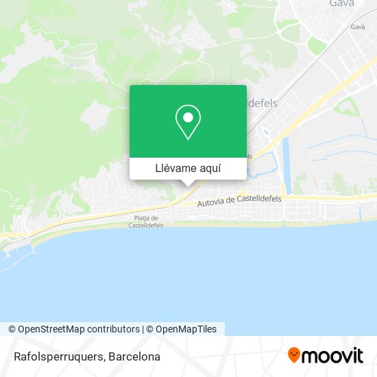 Mapa Rafolsperruquers