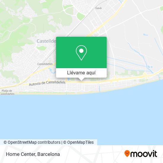 Mapa Home Center