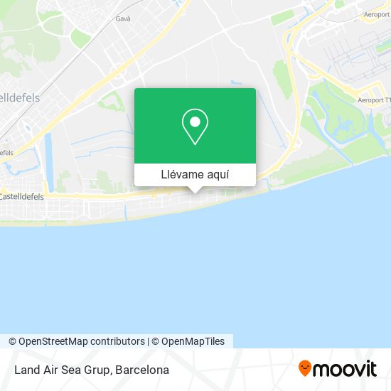 Mapa Land Air Sea Grup