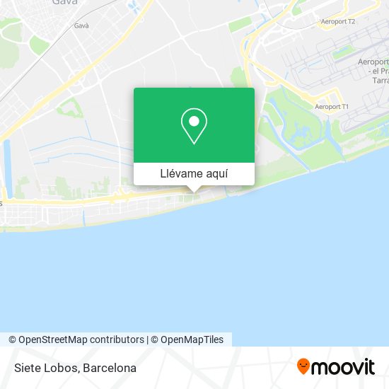 Mapa Siete Lobos