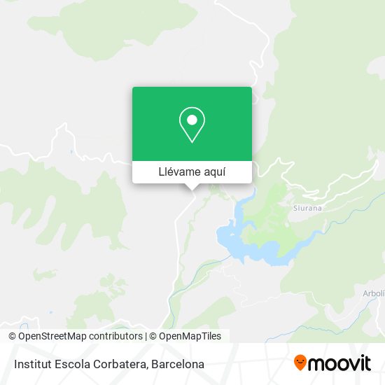 Mapa Institut Escola Corbatera