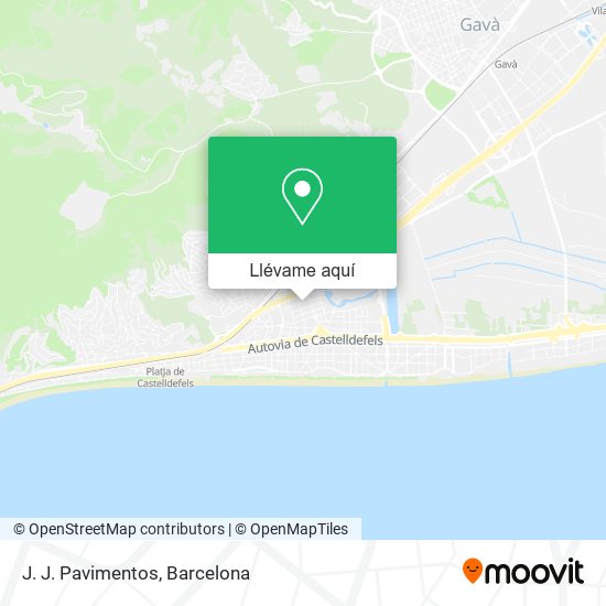 Mapa J. J. Pavimentos