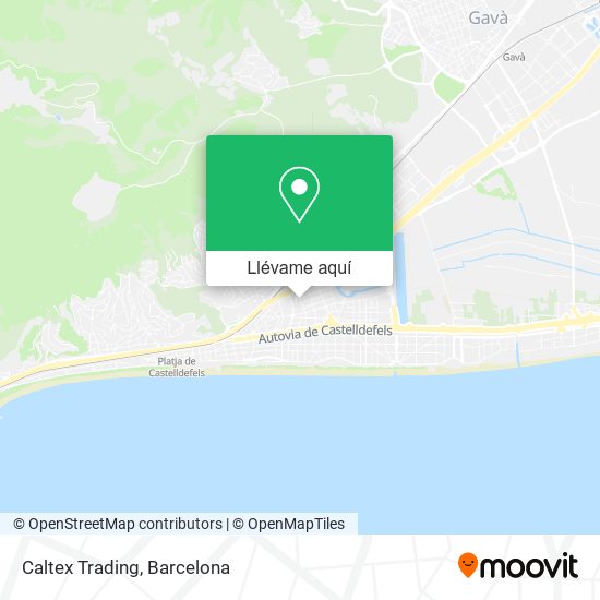 Mapa Caltex Trading