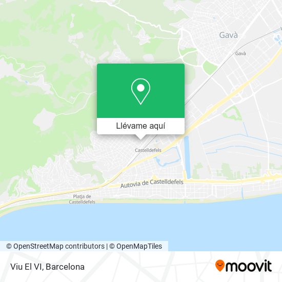 Mapa Viu El VI