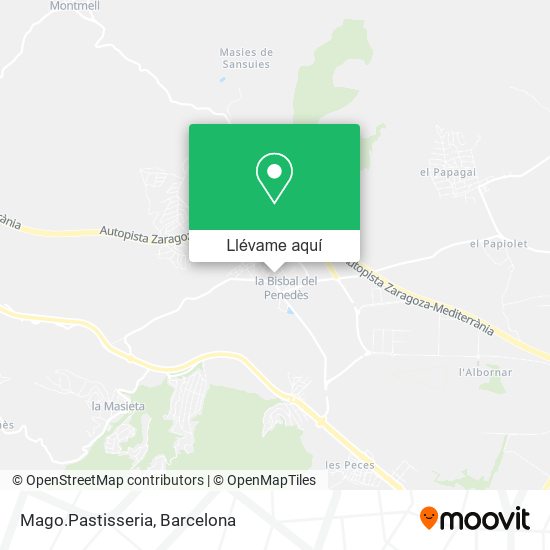 Mapa Mago.Pastisseria