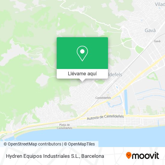 Mapa Hydren Equipos Industriales S.L.