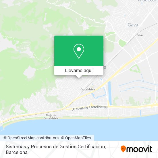 Mapa Sistemas y Procesos de Gestion Certificación