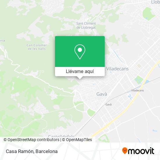 Mapa Casa Ramón
