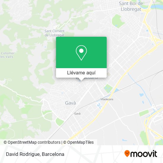 Mapa David Rodrigue