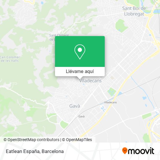 Mapa Eatlean España