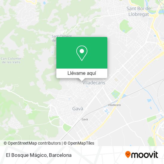 Mapa El Bosque Mágico