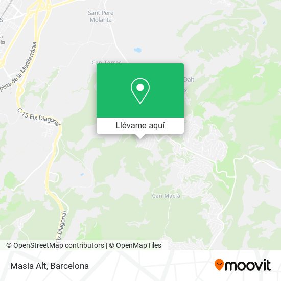 Mapa Masía Alt