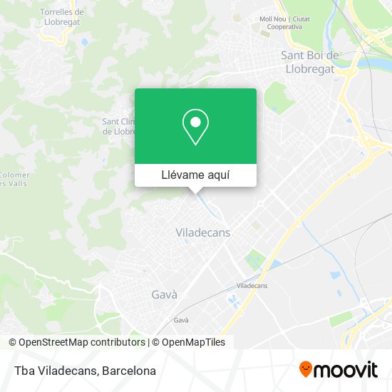 Mapa Tba Viladecans