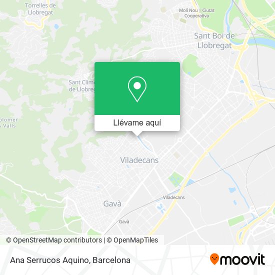 Mapa Ana Serrucos Aquino
