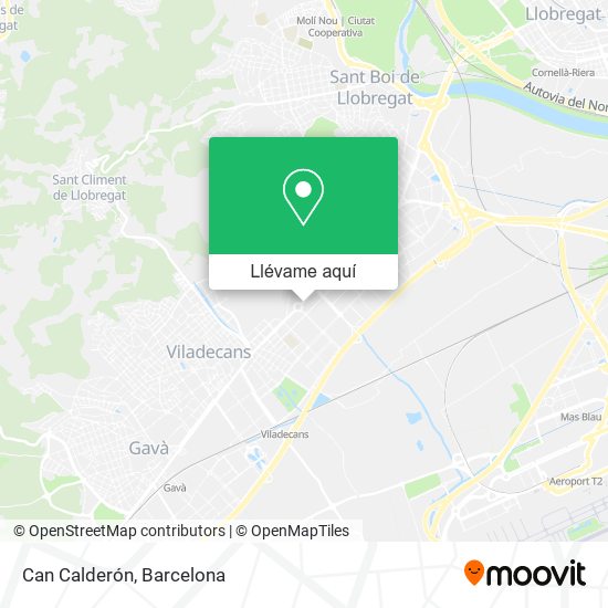 Mapa Can Calderón