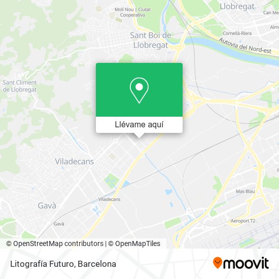 Mapa Litografía Futuro