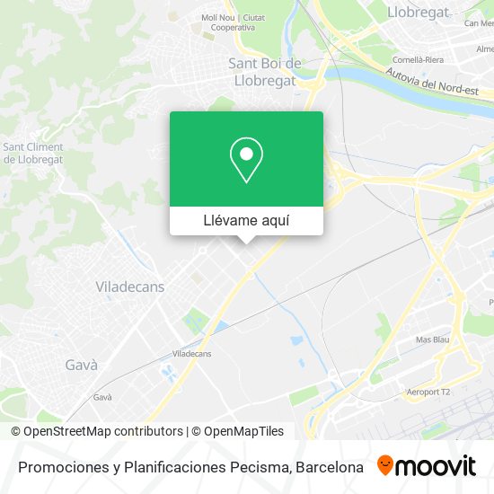 Mapa Promociones y Planificaciones Pecisma