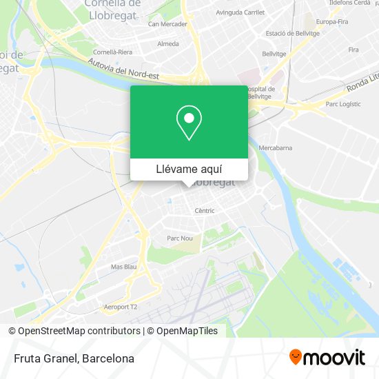 Mapa Fruta Granel