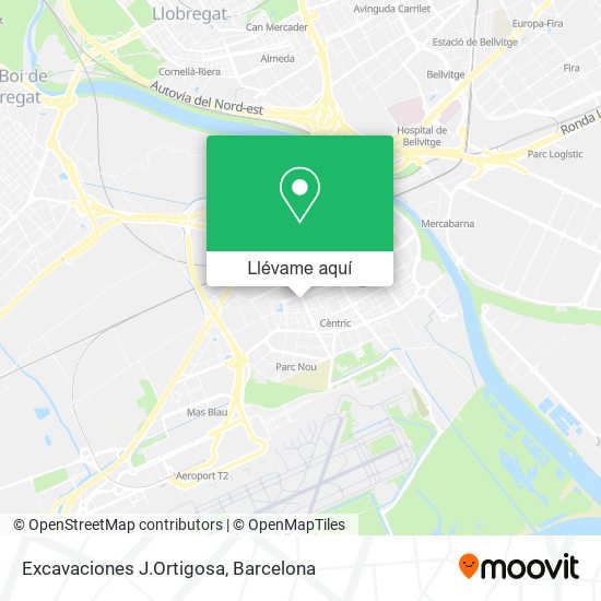 Mapa Excavaciones J.Ortigosa