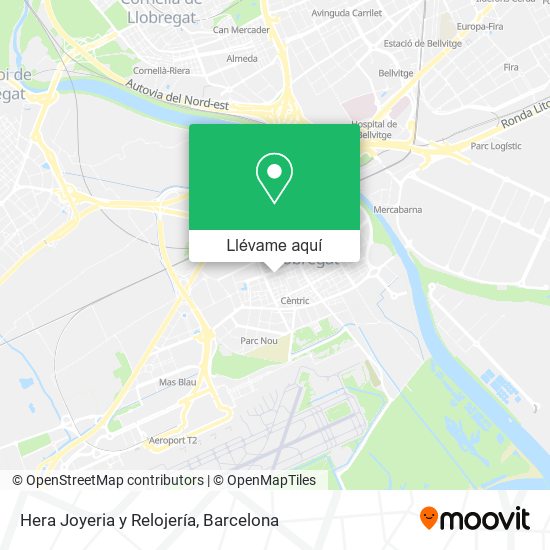 Mapa Hera Joyeria y Relojería