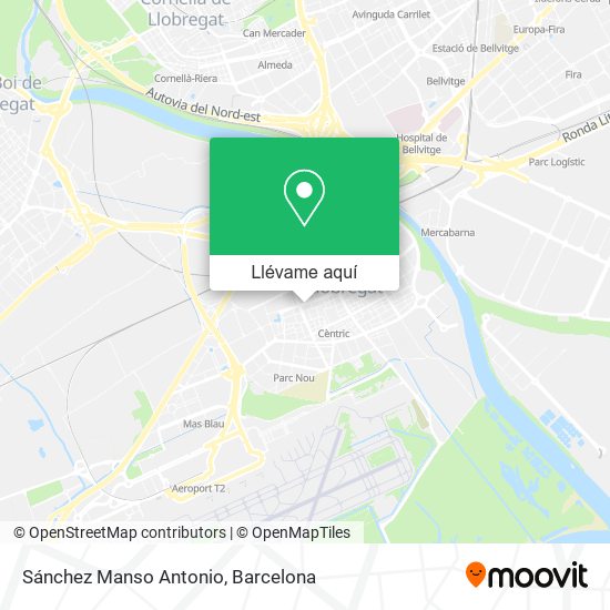 Mapa Sánchez Manso Antonio