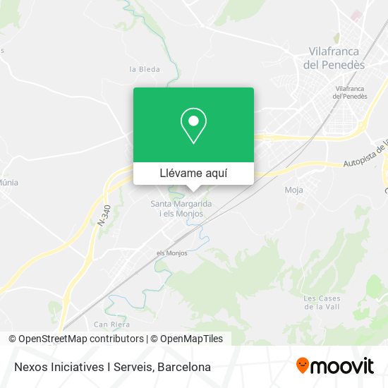 Mapa Nexos Iniciatives I Serveis
