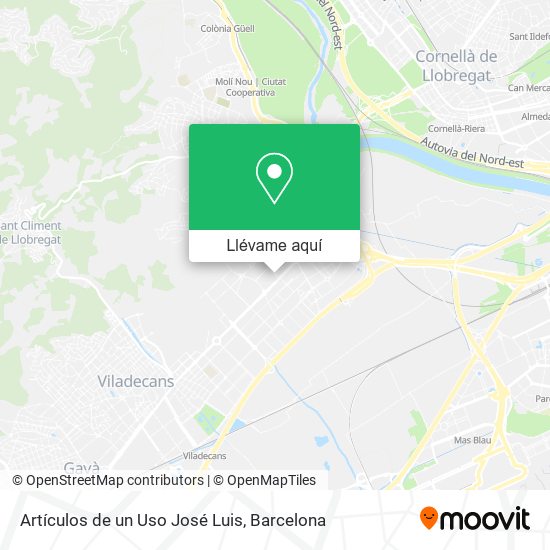 Mapa Artículos de un Uso José Luis