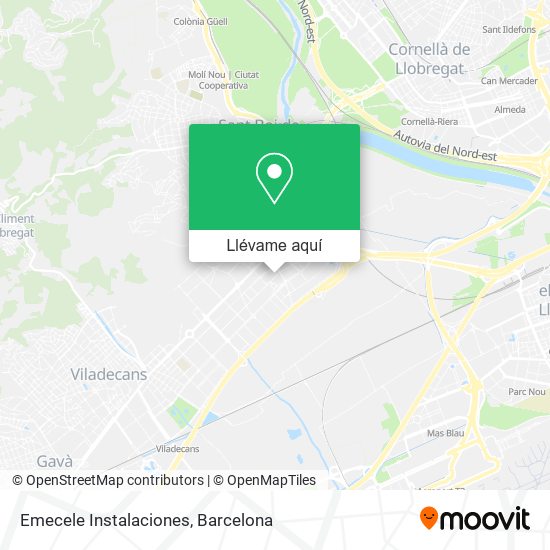 Mapa Emecele Instalaciones