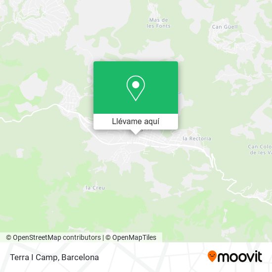 Mapa Terra I Camp