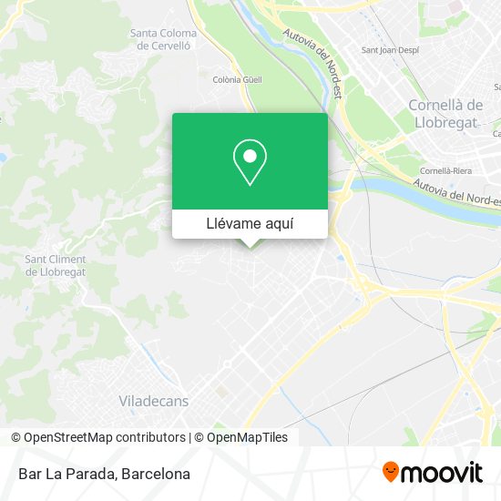 Mapa Bar La Parada