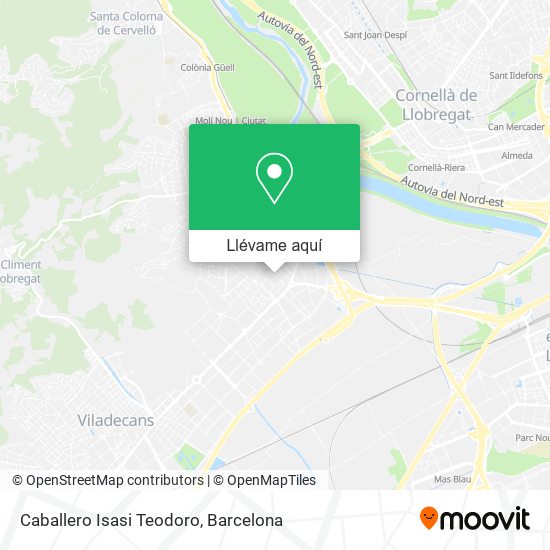 Mapa Caballero Isasi Teodoro