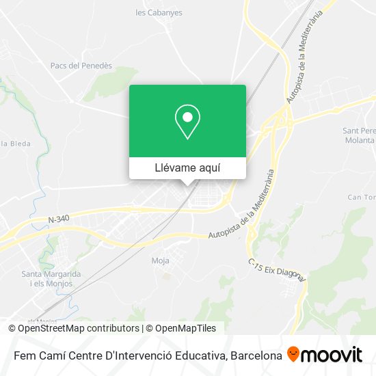 Mapa Fem Camí Centre D'Intervenció Educativa