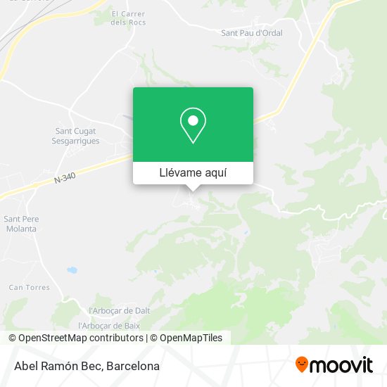 Mapa Abel Ramón Bec
