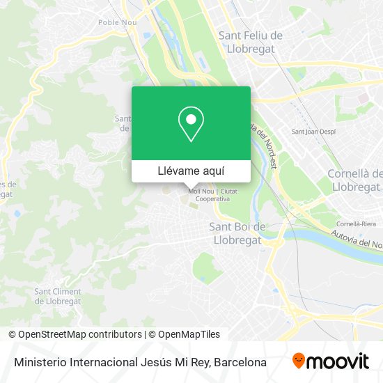 Mapa Ministerio Internacional Jesús Mi Rey